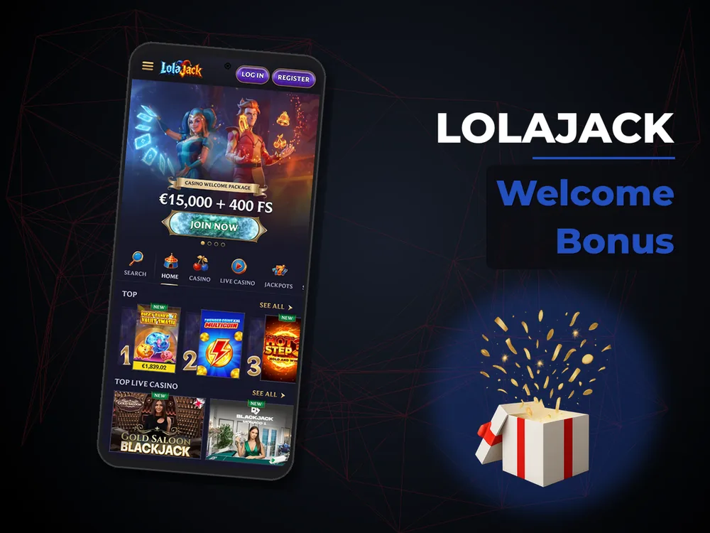 Lolajack - Welcome Bonus