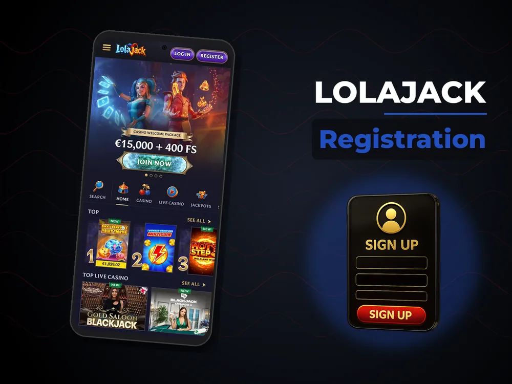 Lolajack - Registration