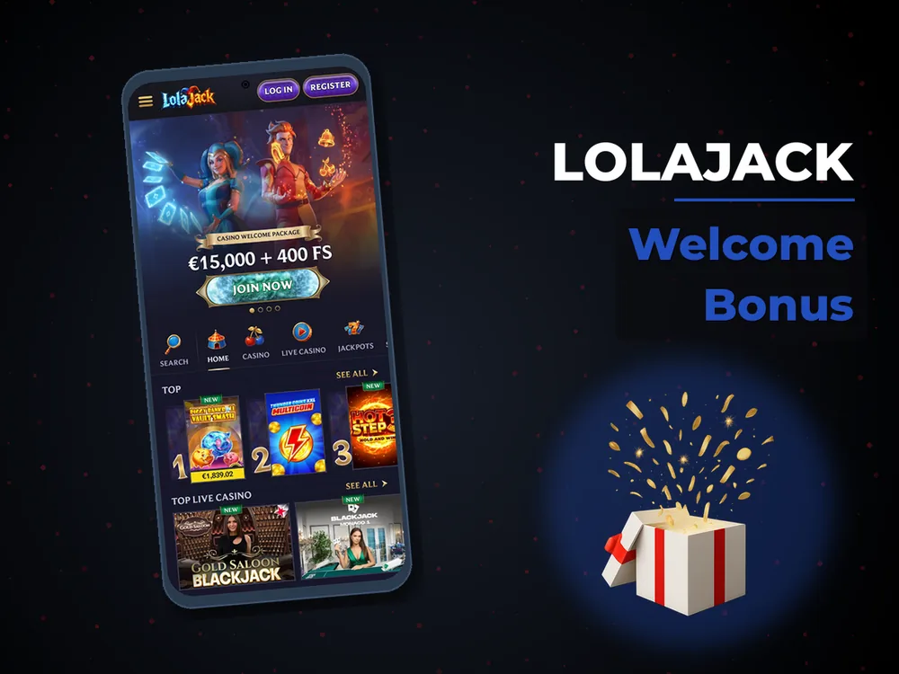 Lolajack - Welcome Bonus