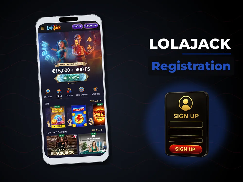 Lolajack - Registration