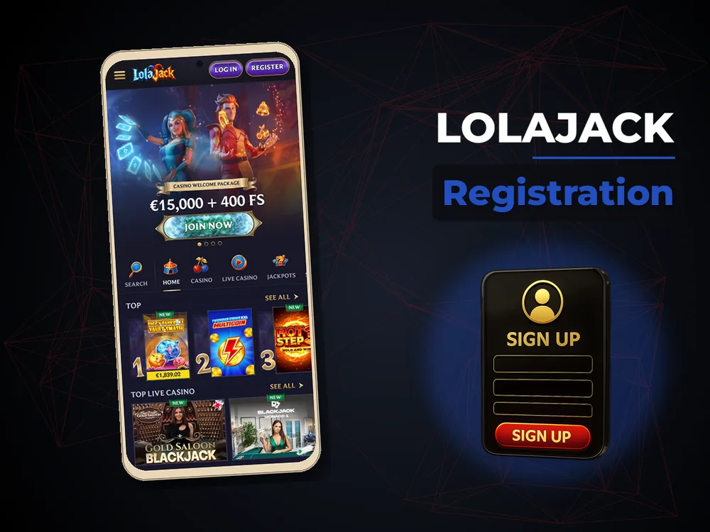 Lolajack - Registration