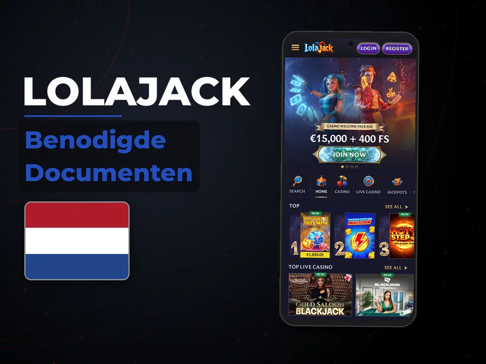 Lolajack - Benodigde Documenten